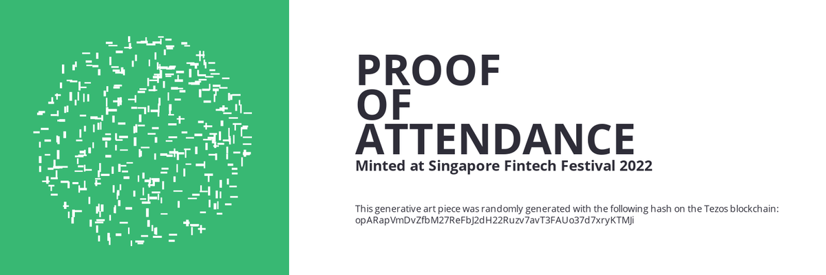 SFF2022 Proof of Attendance Token #397