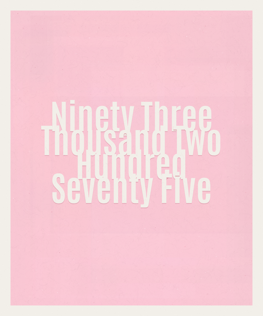 Count #93275