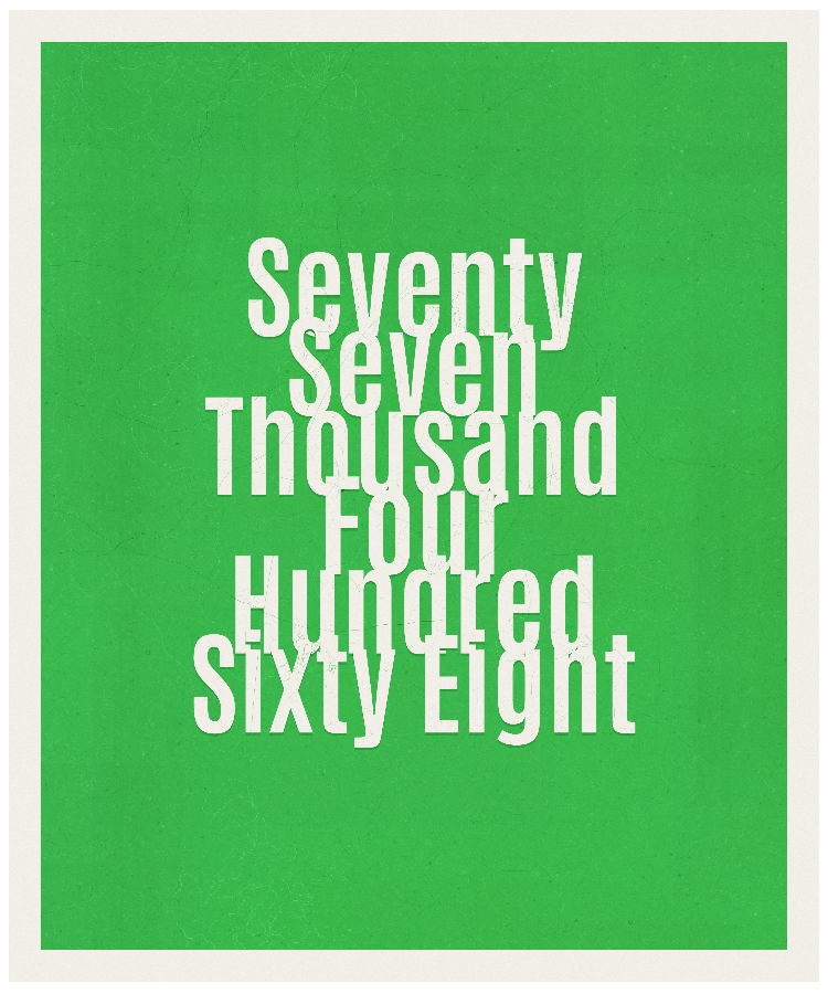 Count #77468