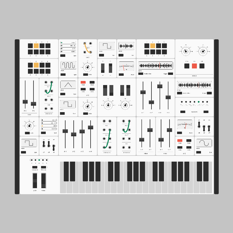 Modular synthesizer #56