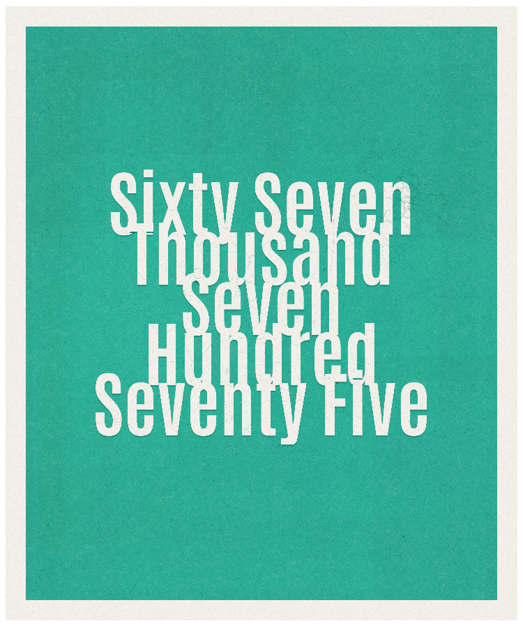 Count #67775