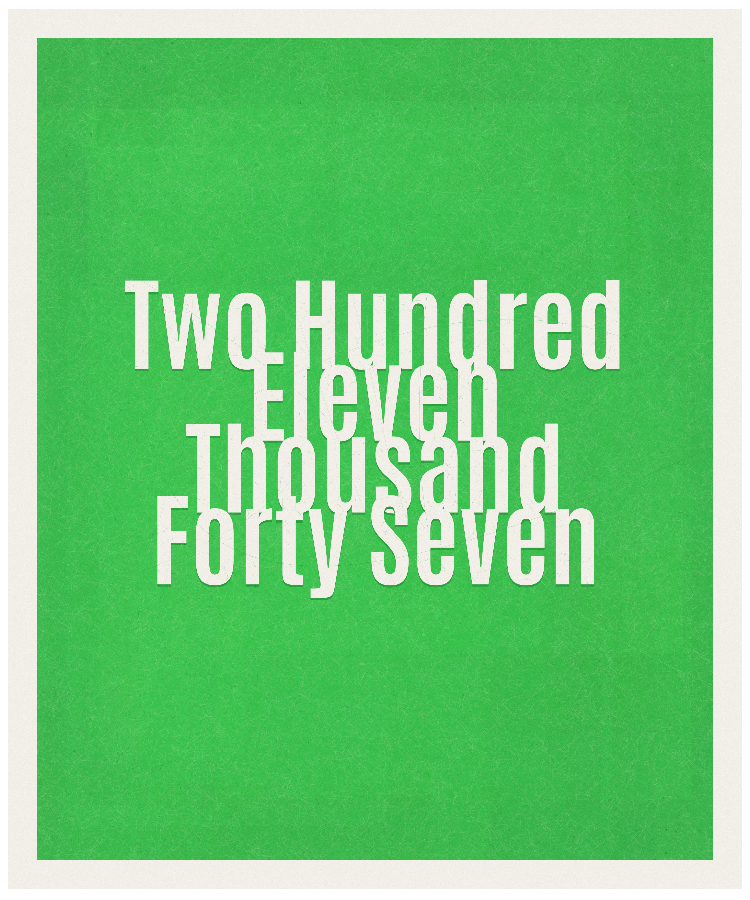 Count #211047