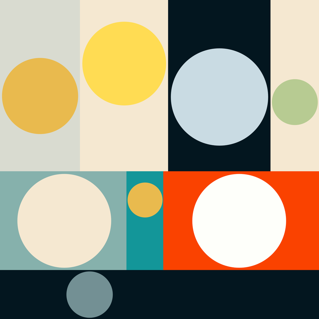 An Increasing Series Of Dots #8