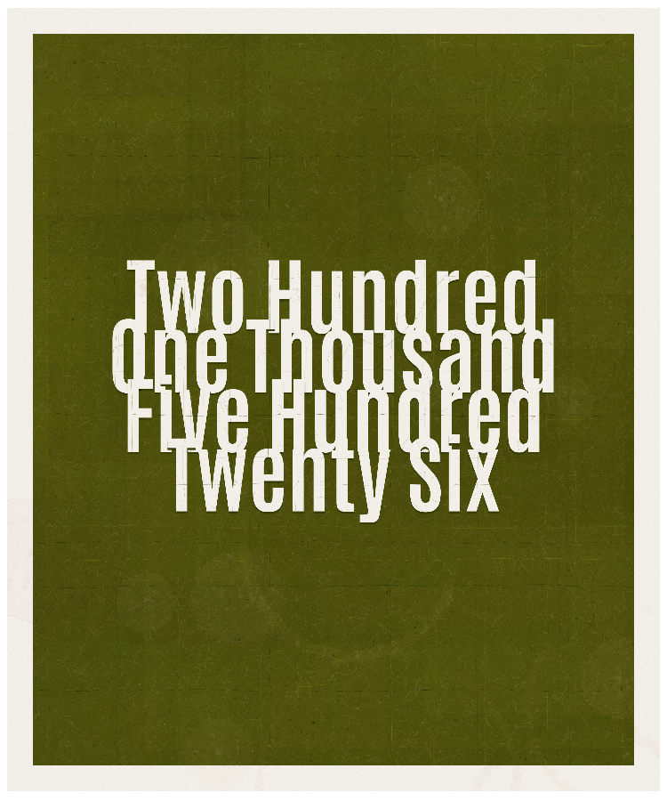 Count #201526