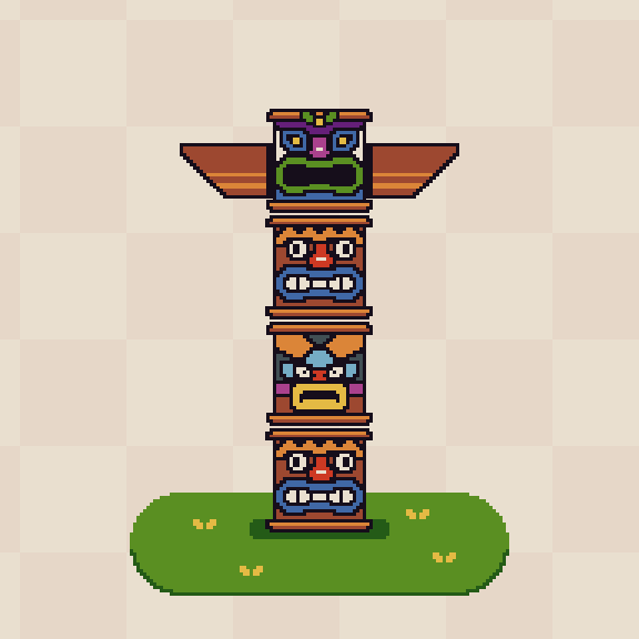 Tiki Totem  #2