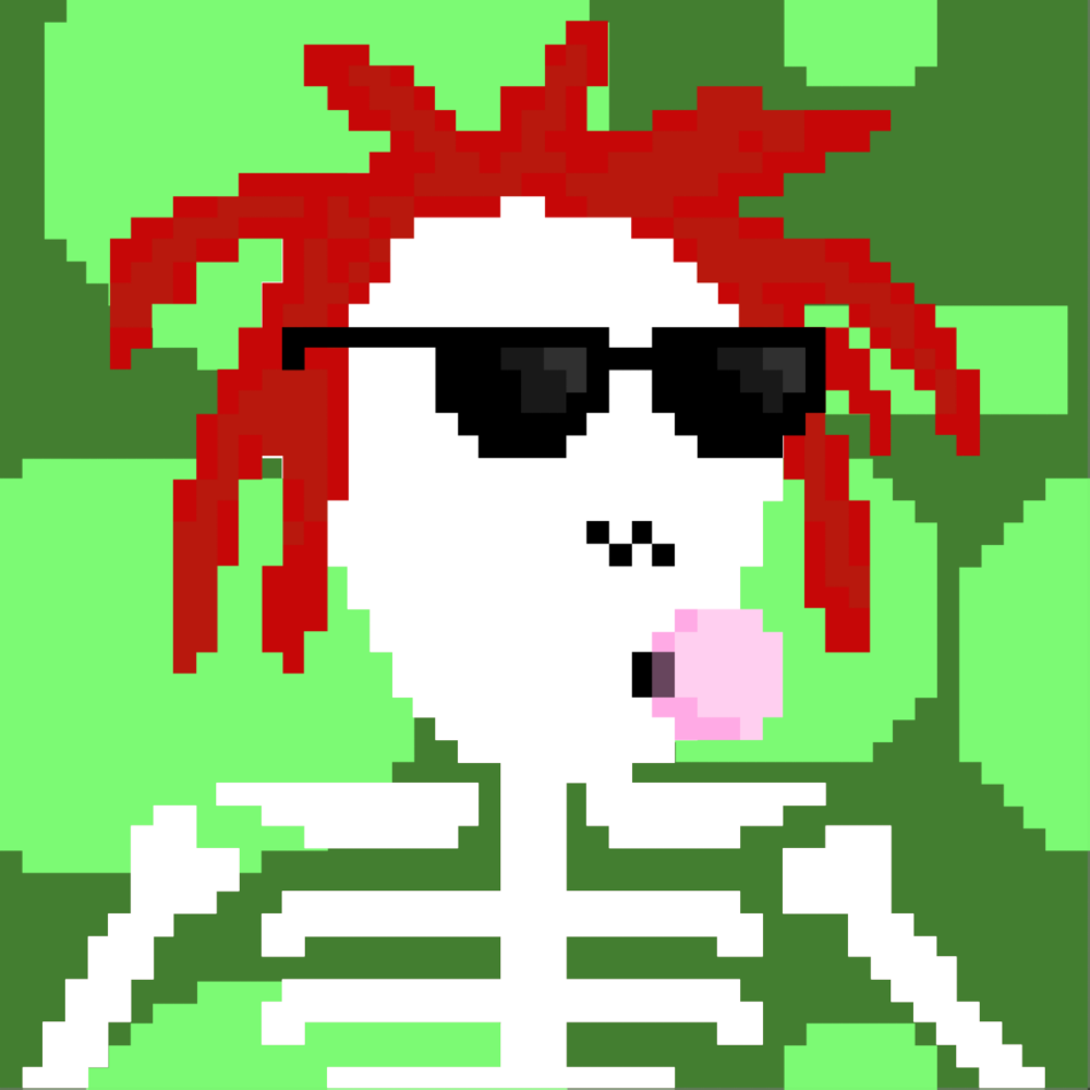 PIXEL SKULLETTI 1 #327