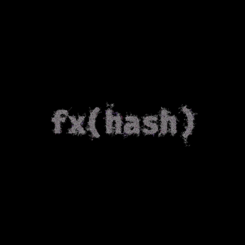 FXHASH Generative Logo #150