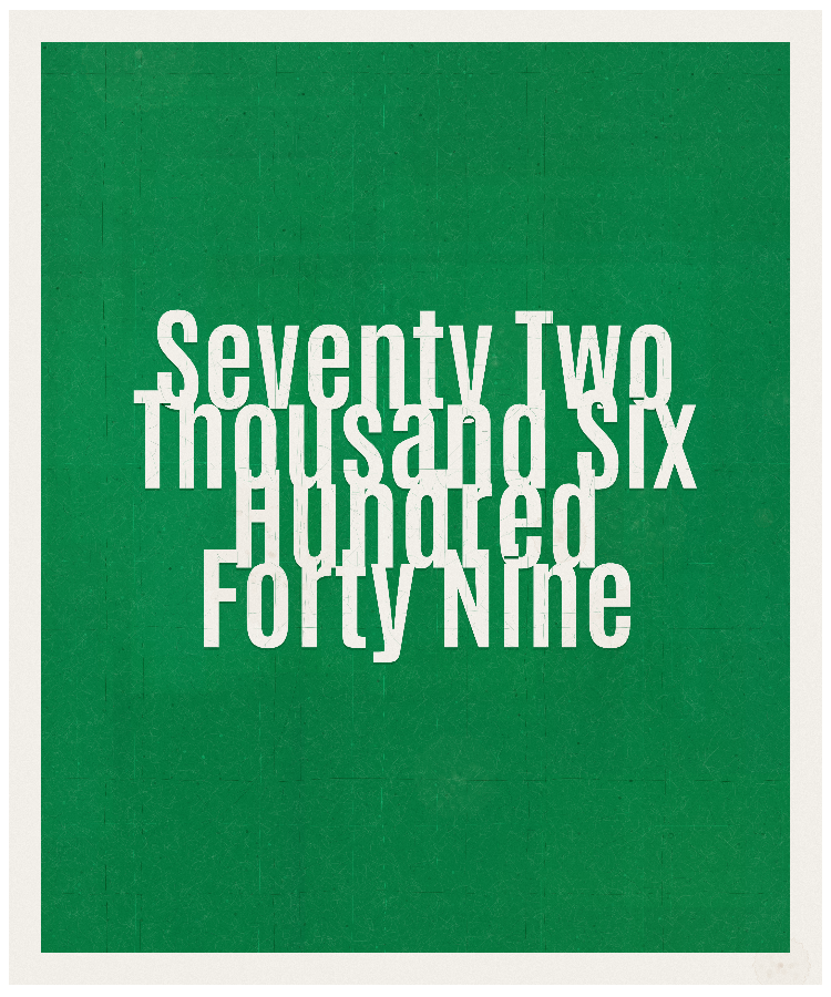 Count #72649