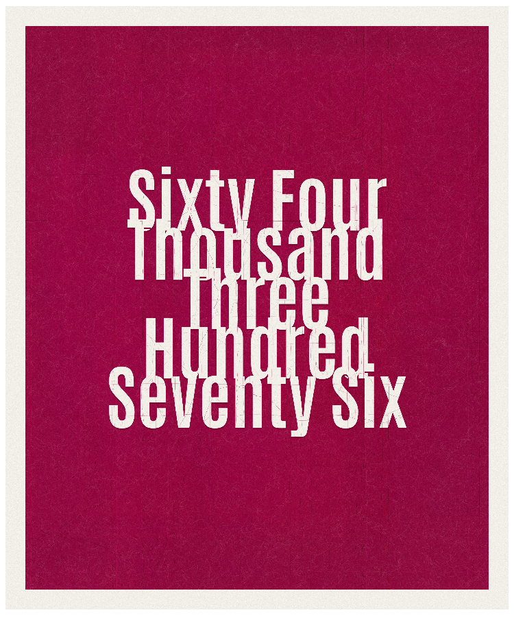 Count #64376