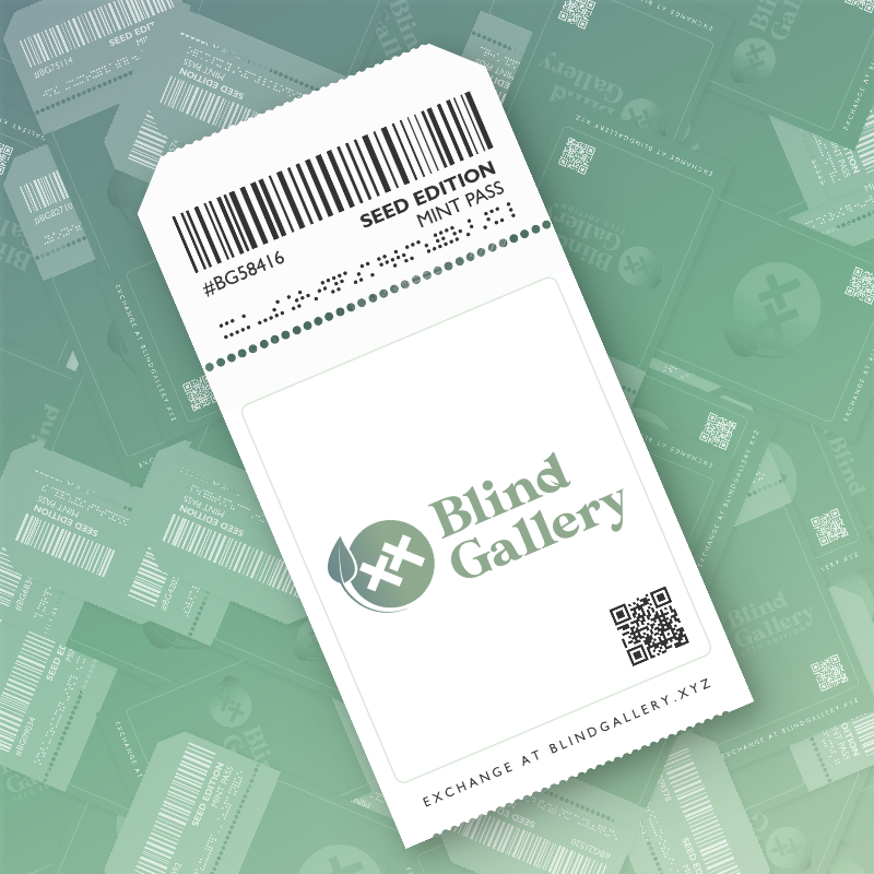 Blind Gallery Mint Pass (Seed Edition) #173