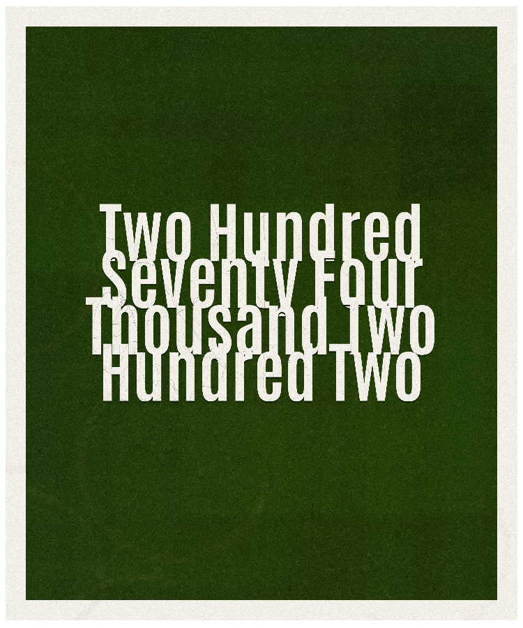 Count #274202
