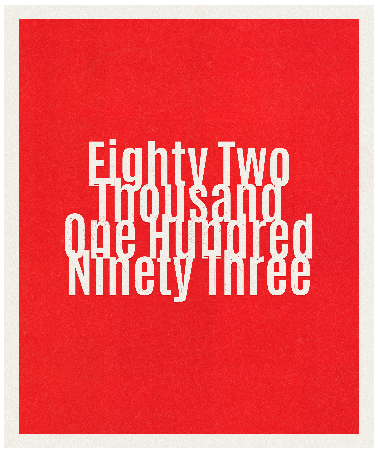 Count #82193