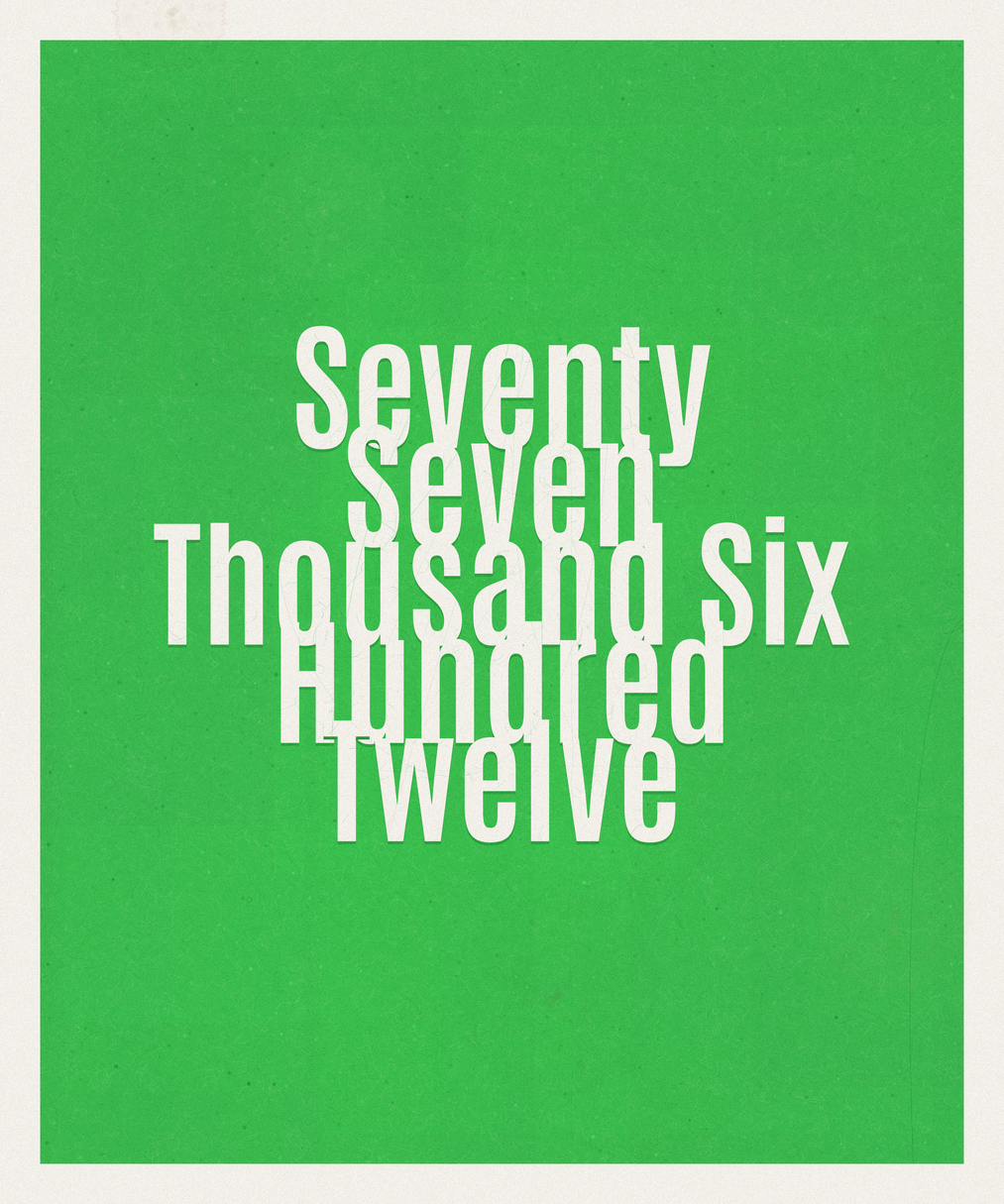 Count #77612