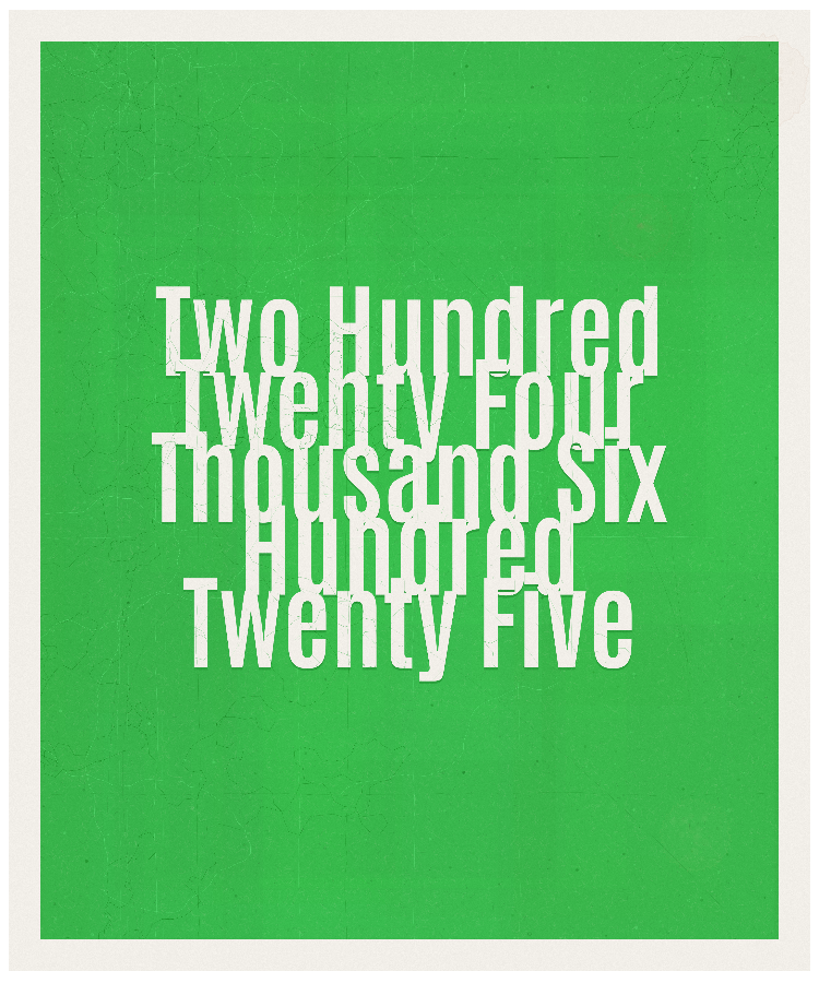 Count #224625