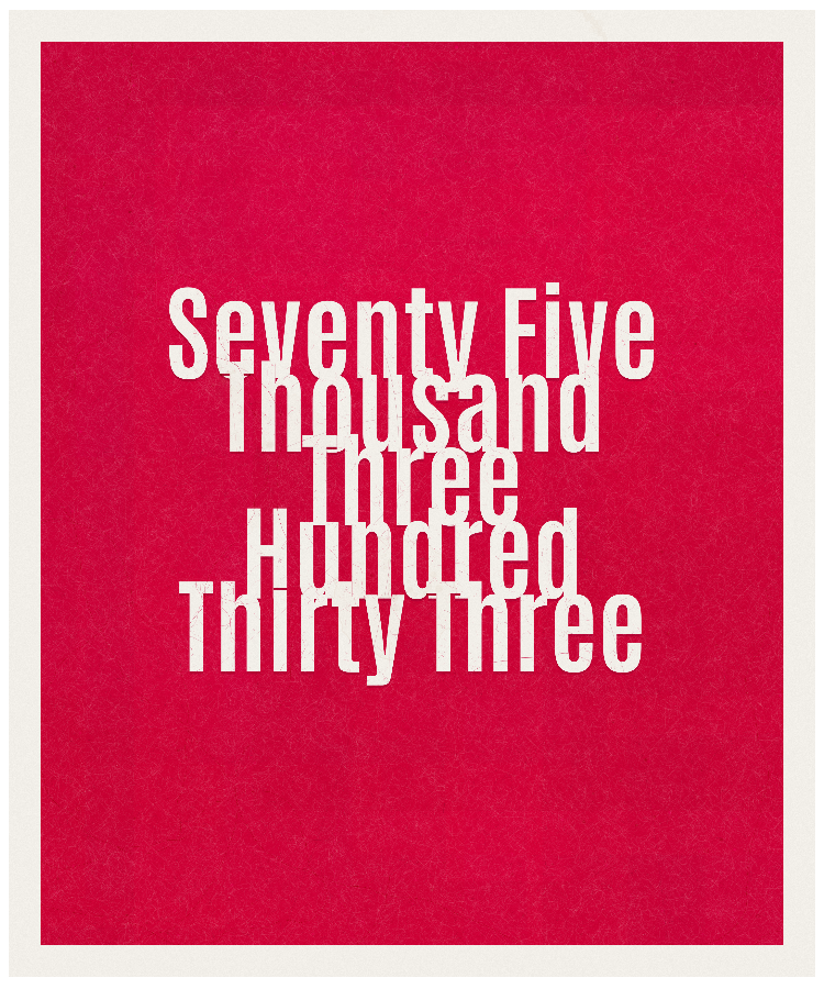 Count #75333