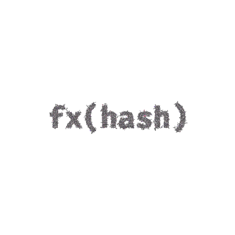 FXHASH Logo with Features #857