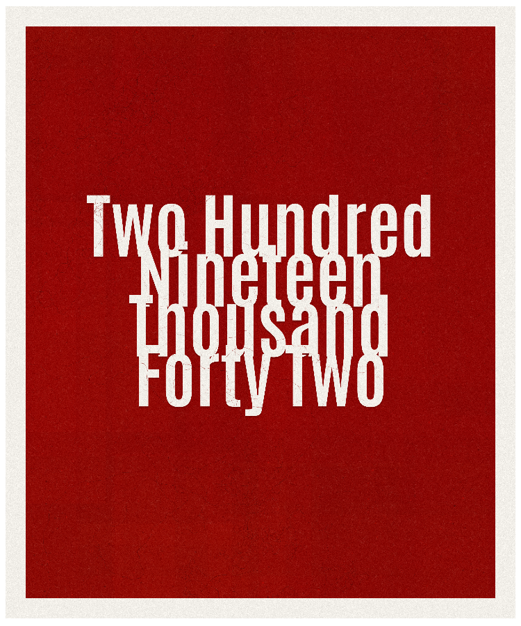 Count #219042