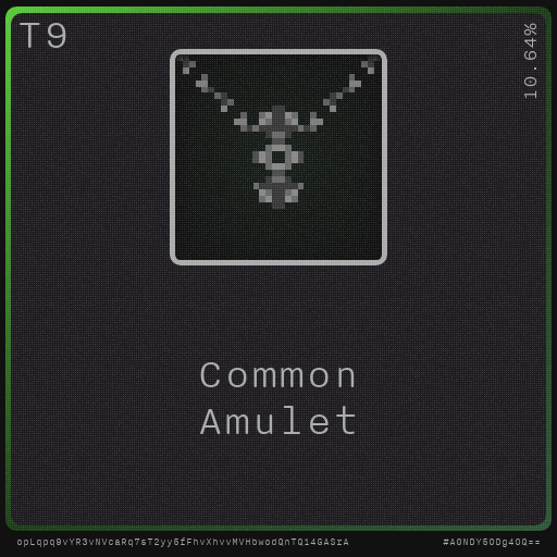 Gear for your quests - Amulet #7