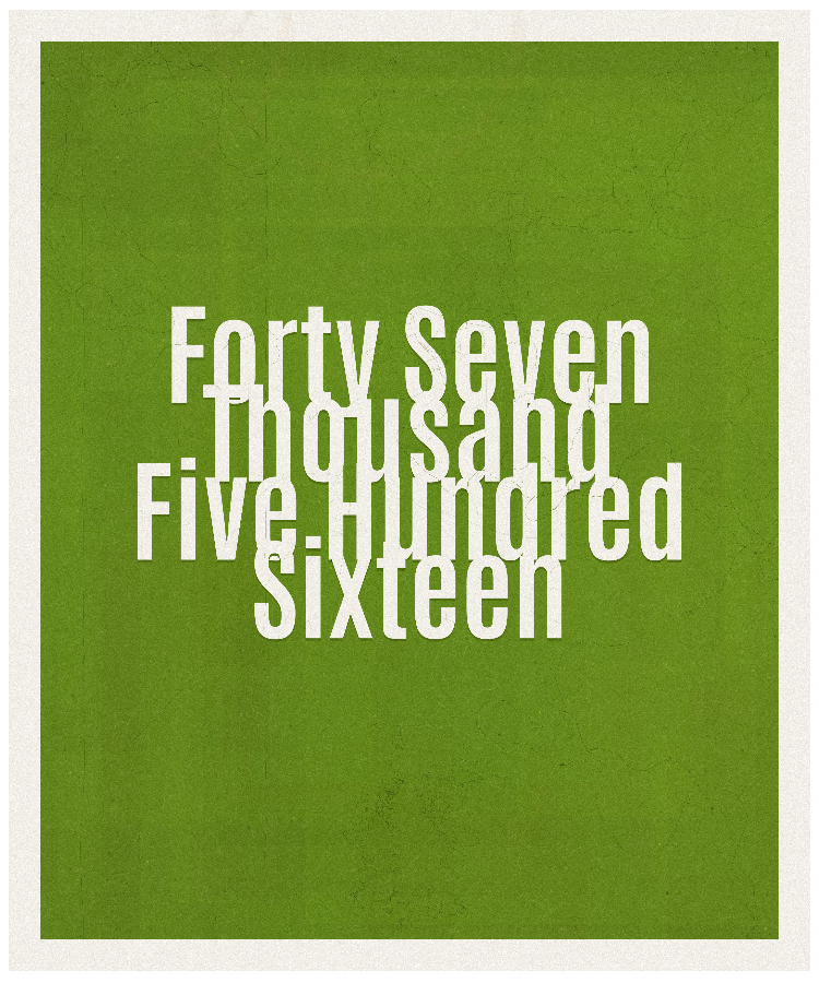 Count #47516