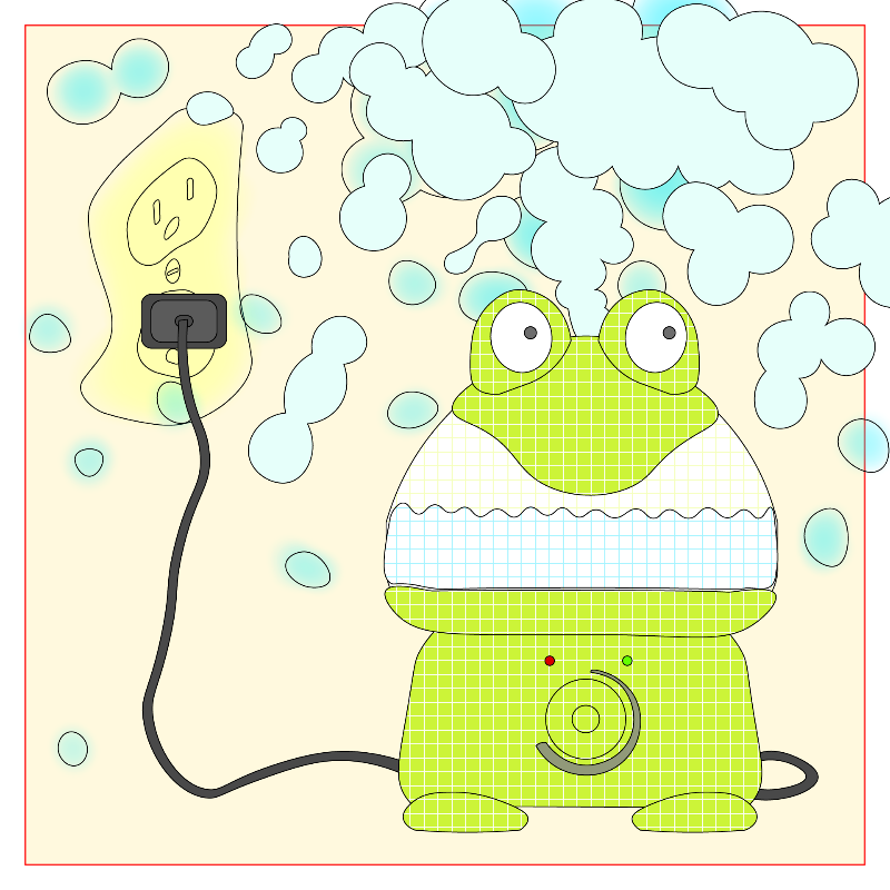 Frog Humidifier #43