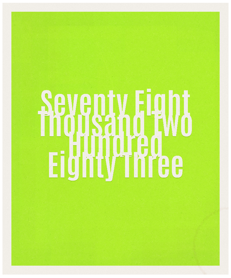 Count #78283
