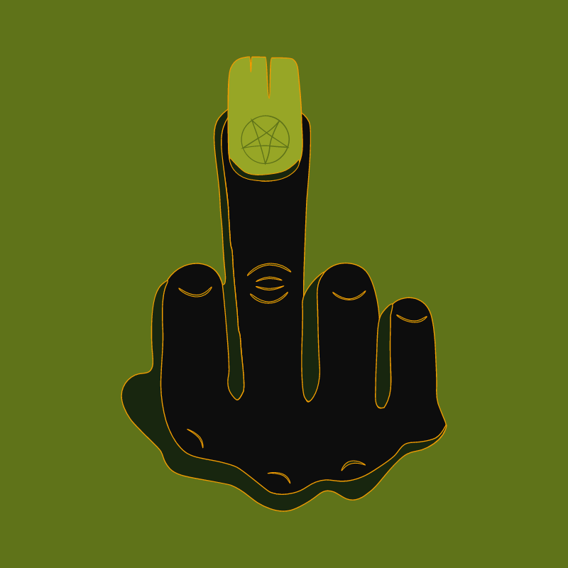 The finger #8