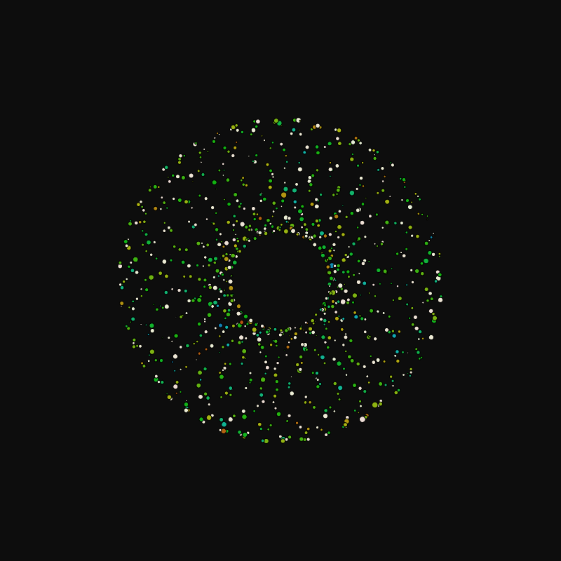 rotating particles #11