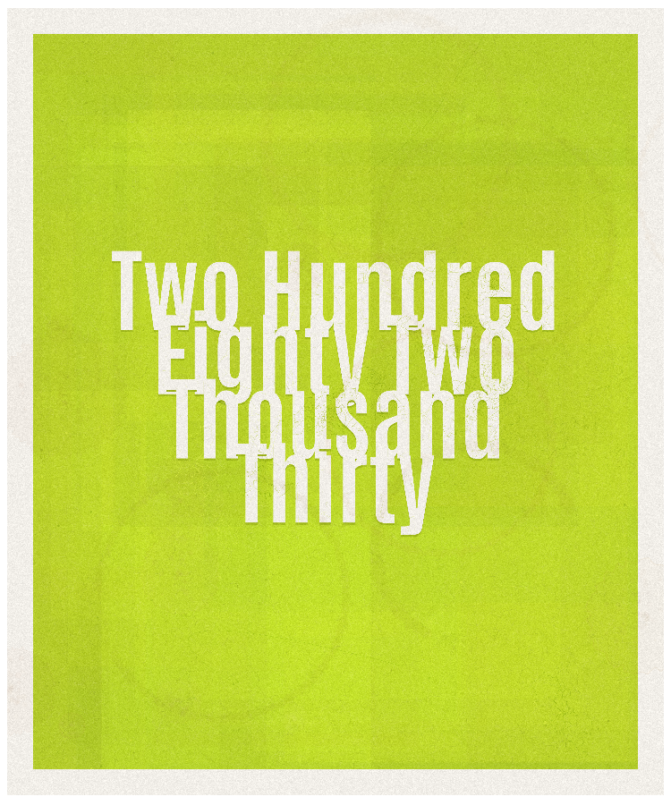 Count #282030