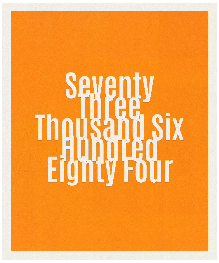 Count #73684