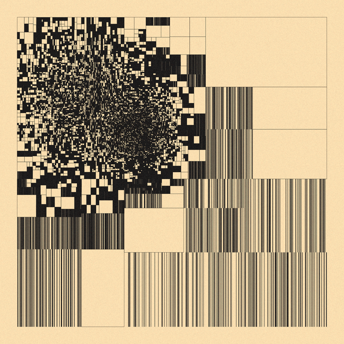 Vintage QR Codes #7