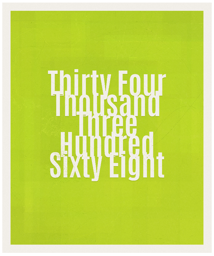 Count #34368