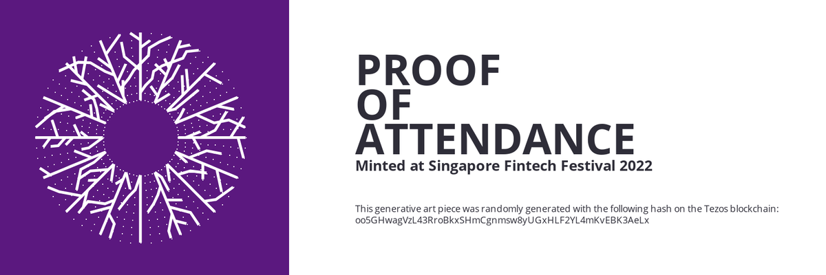 SFF2022 Proof of Attendance Token #1357