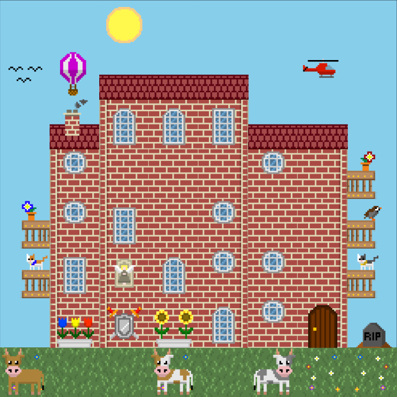 2D Mansion #726