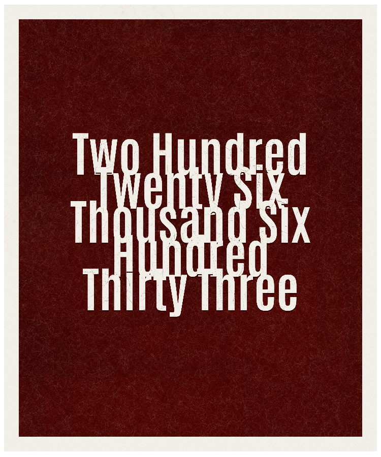 Count #226633