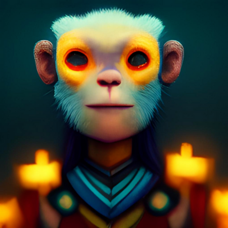 Monkey Spirits of The NFT Universe #3