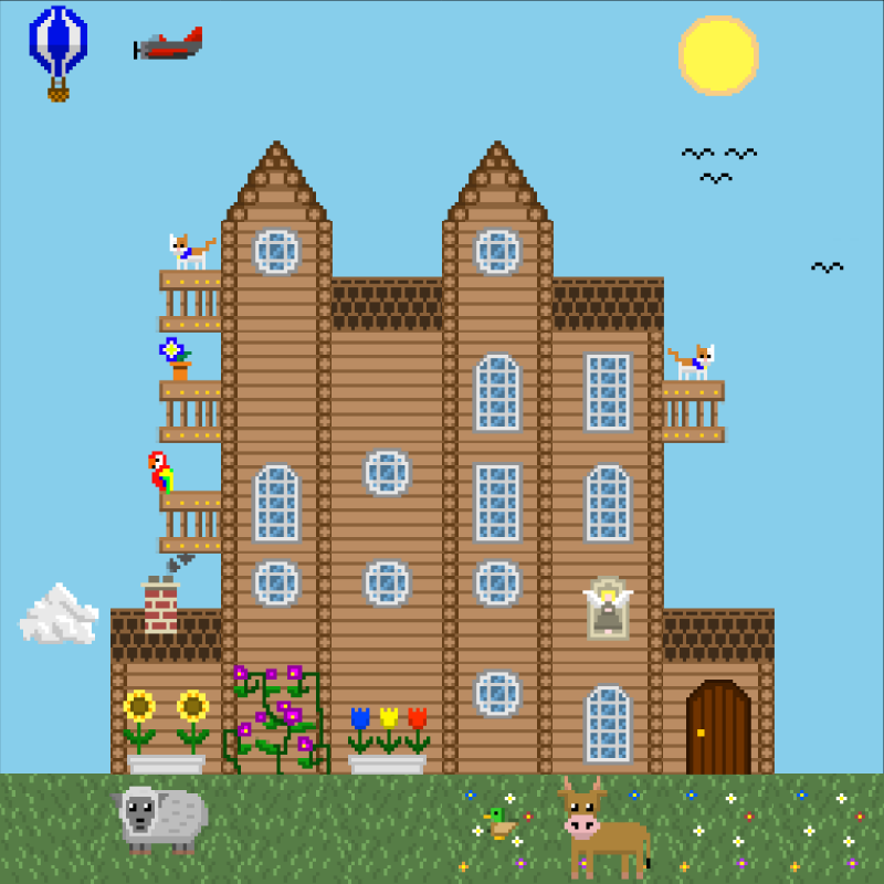 2D Mansion #166