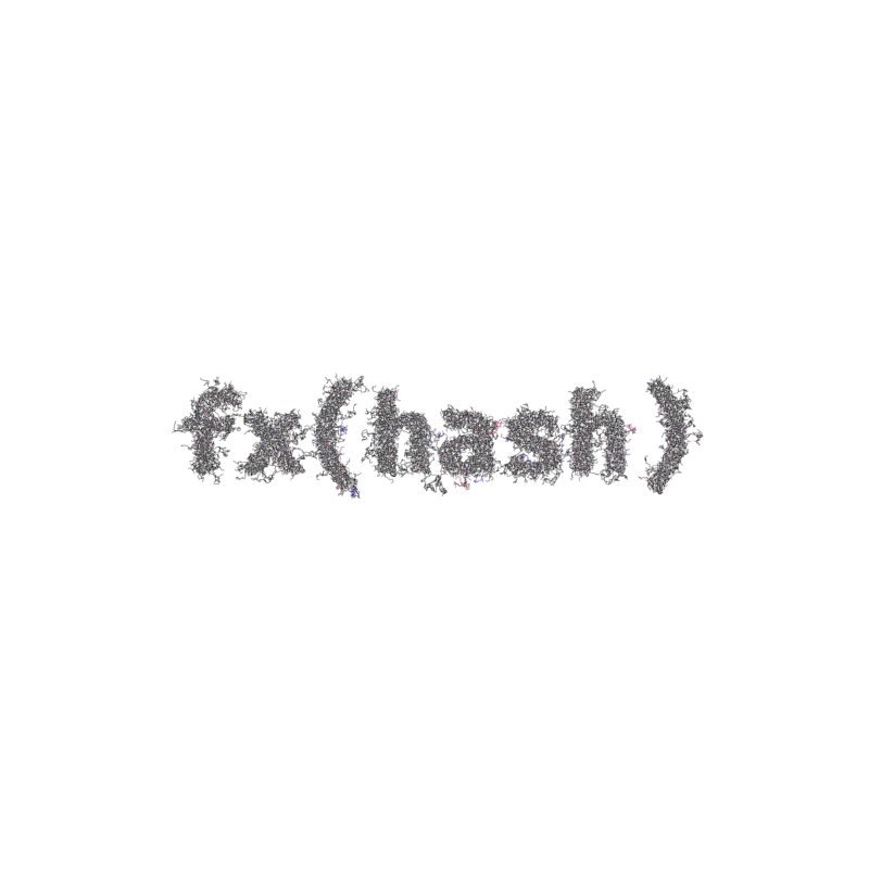 FXHASH Logo with Features #179