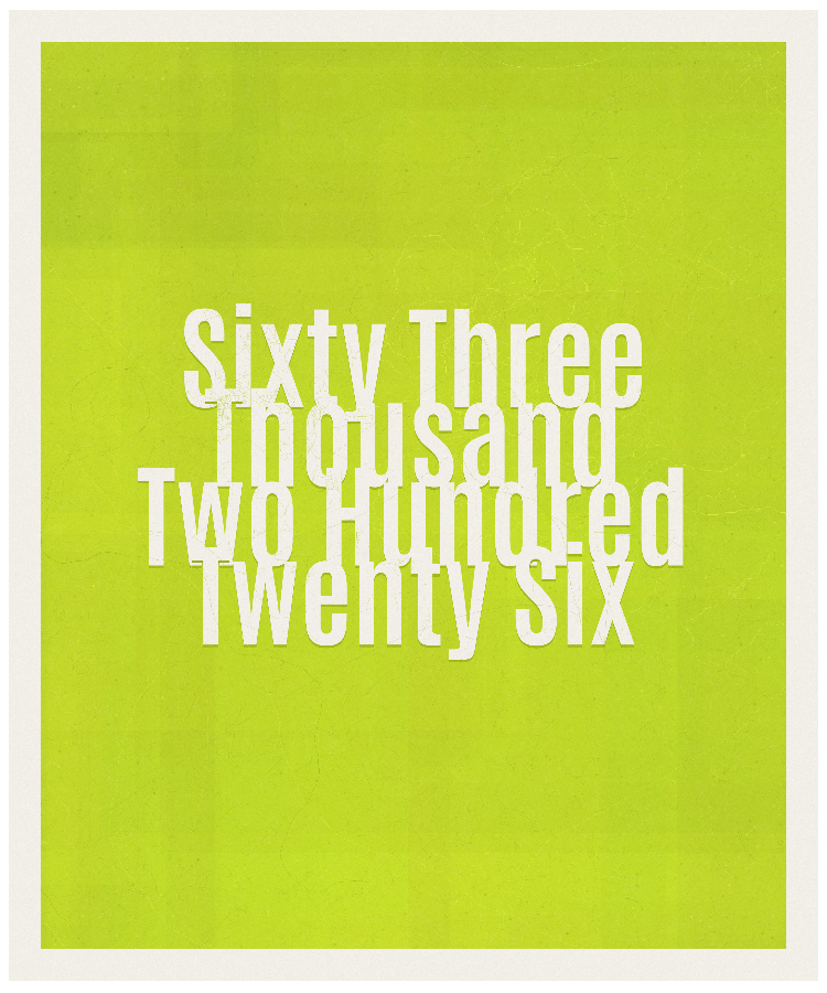 Count #63226