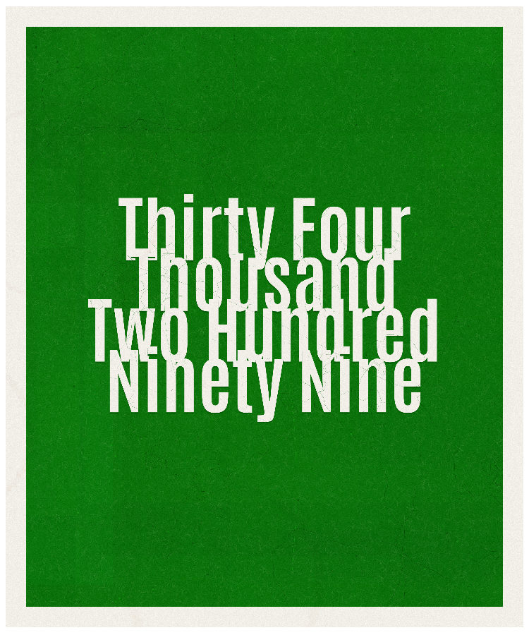 Count #34299