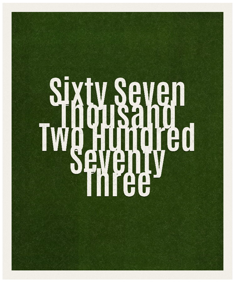 Count #67273