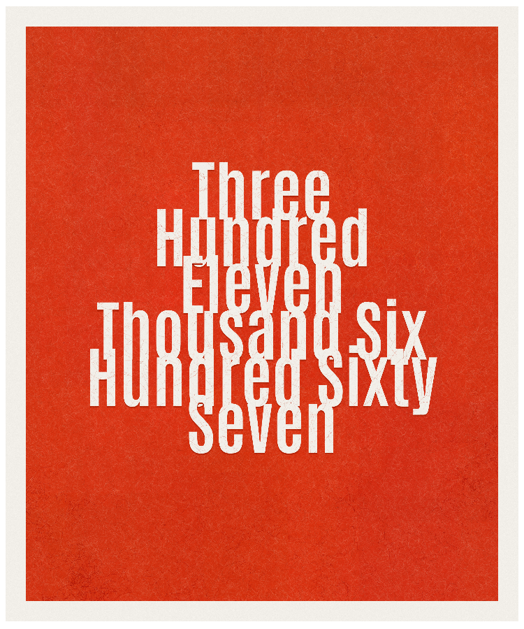 Count #311667
