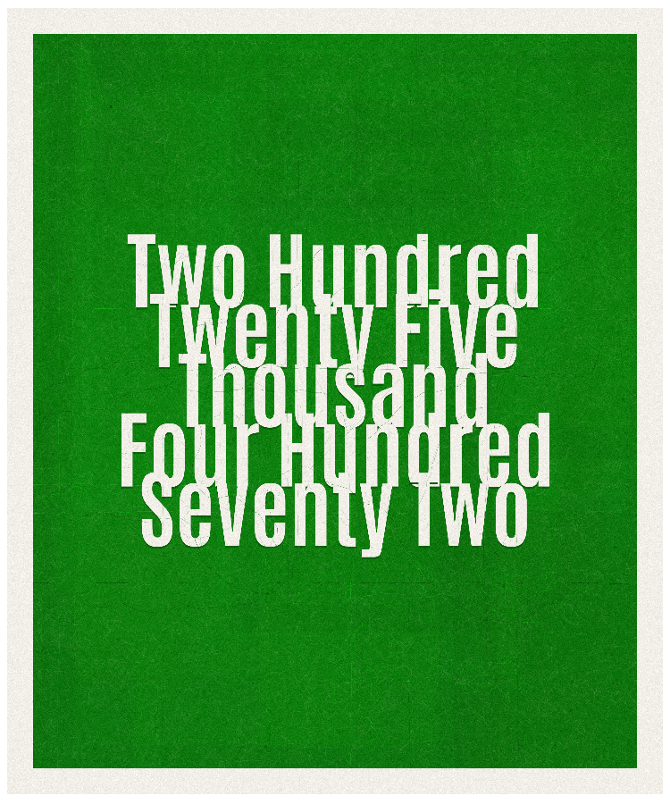 Count #225472
