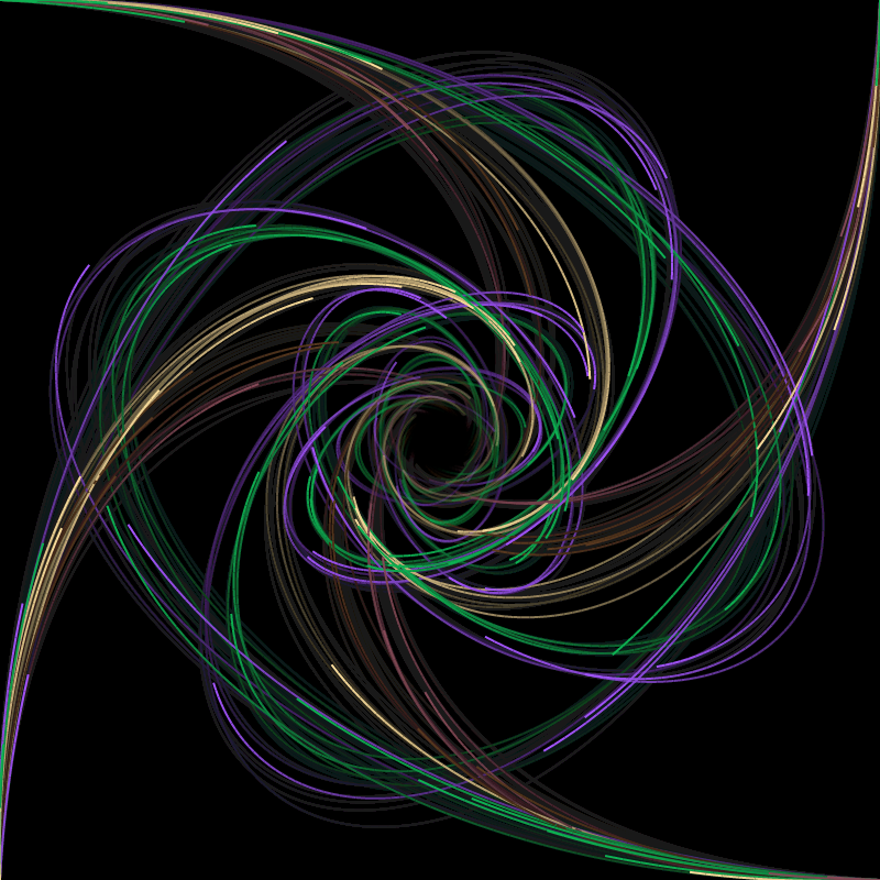 Particle attraction #4