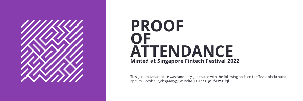 SFF2022 Proof of Attendance Token #776