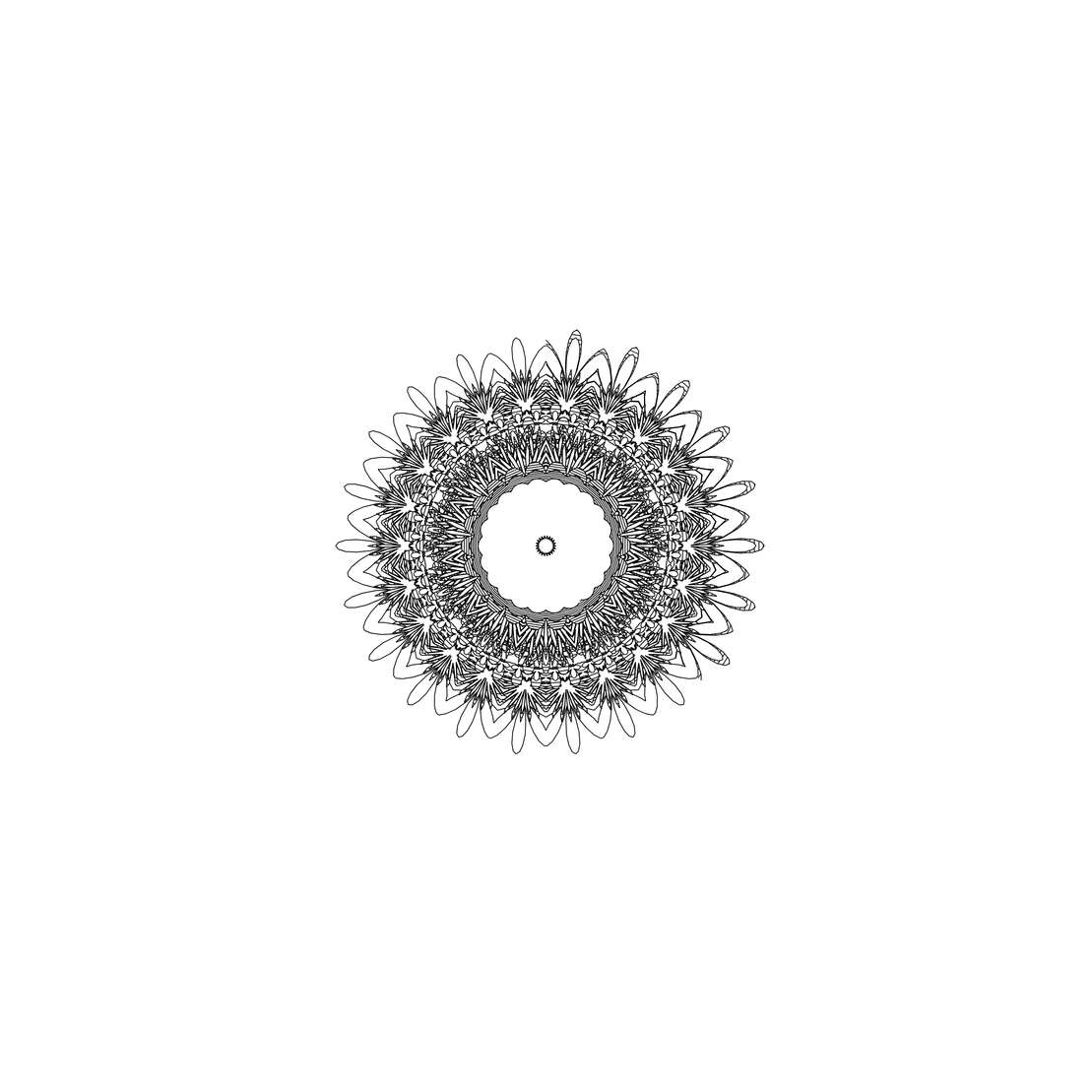 LL21 Mandala #758