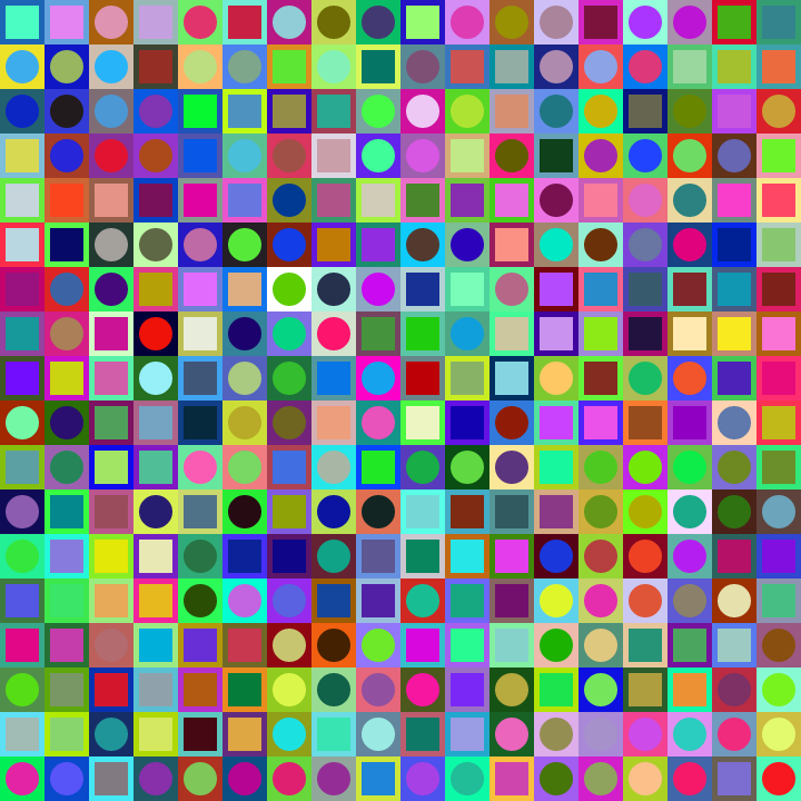 Square Dot Composition #308