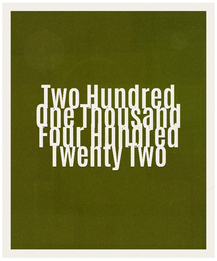 Count #201422