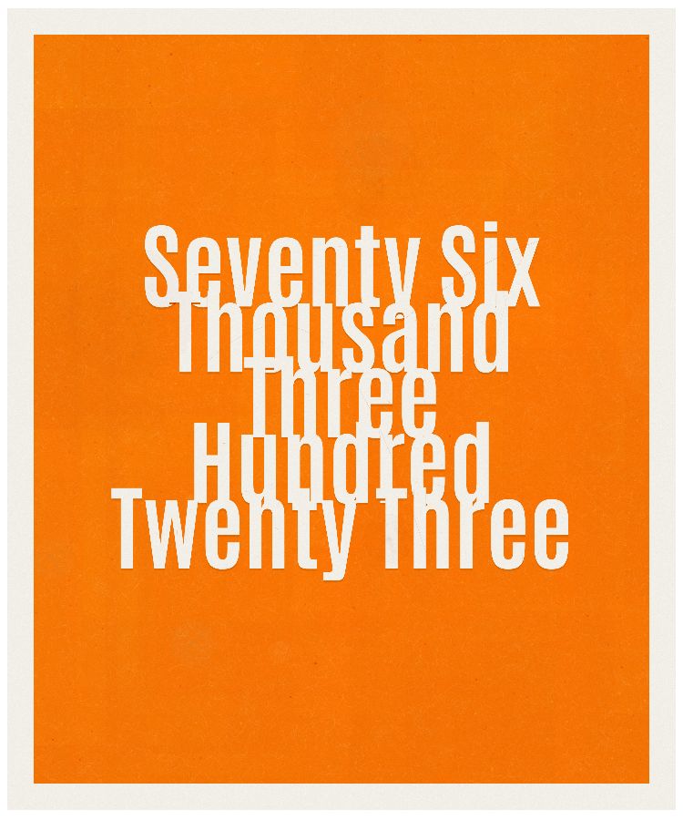 Count #76323