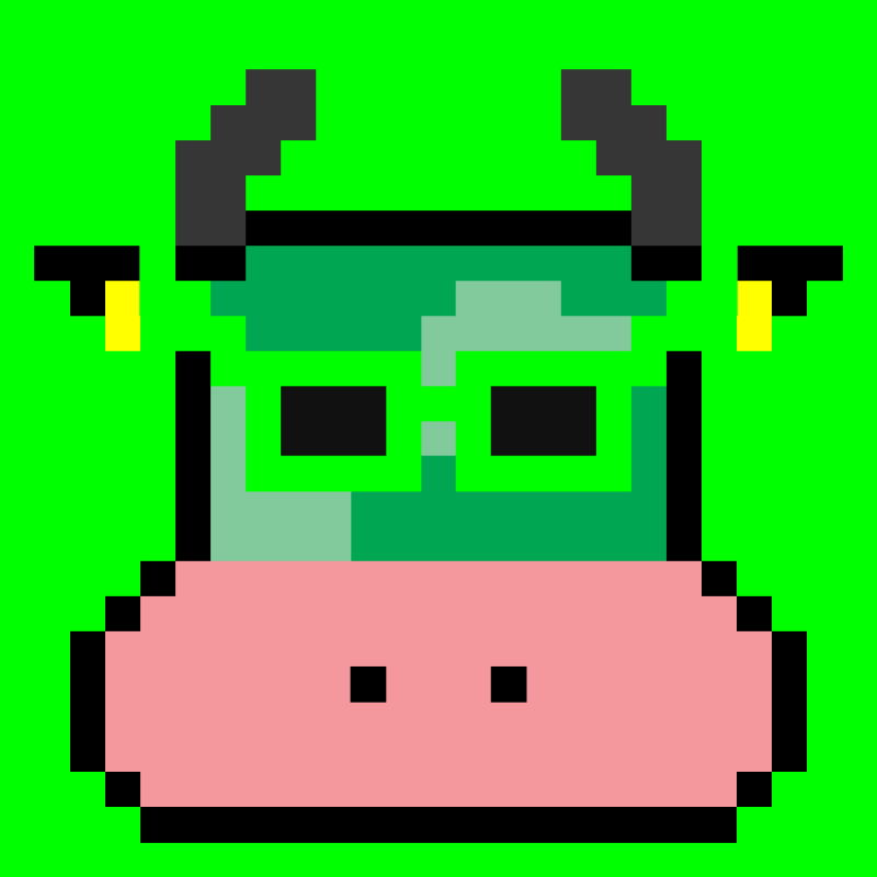 pixel cow #20