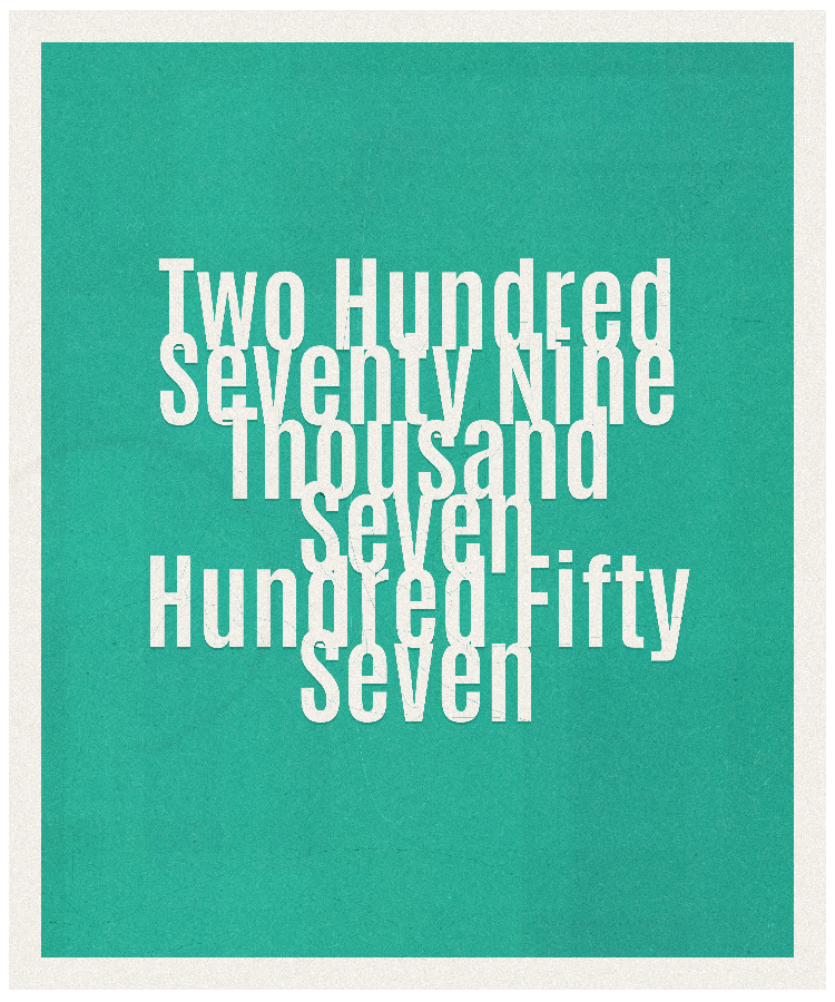 Count #279757